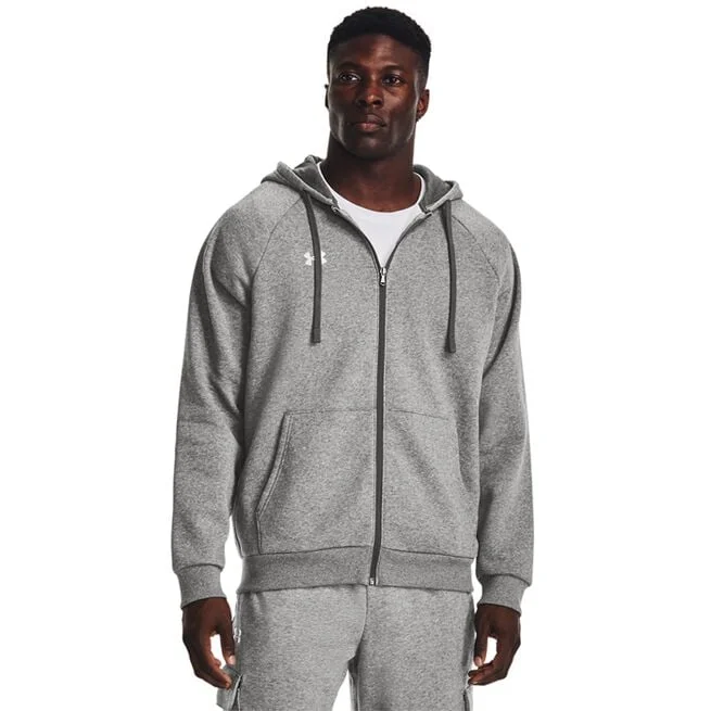 UA Rival Fleece FZ Толстовка Серая