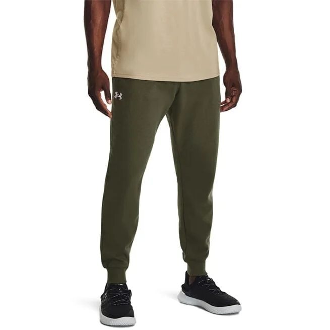 Флисовые джоггеры UA Rival Marine OD Green