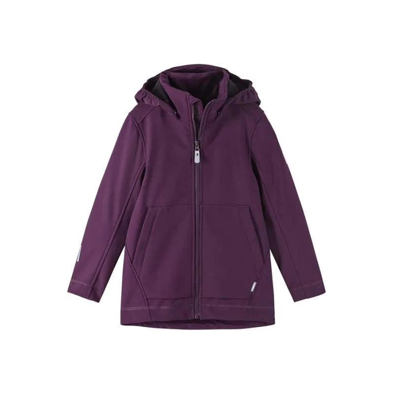 REIMA Softshell детская куртка Espoo Deep purple (Демисезон)