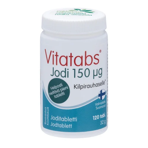 Vitatabs витамин с йодиумом 120 таблеток
