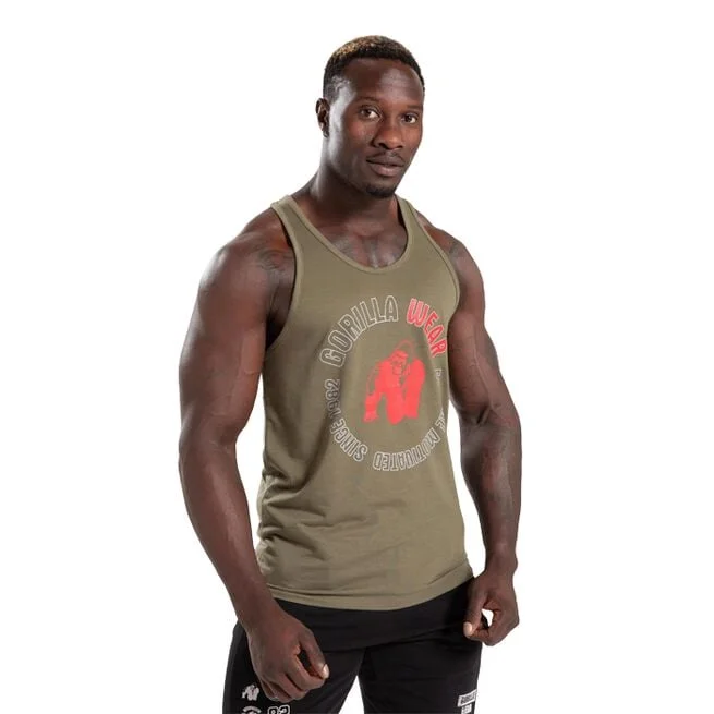 Майка Lafayette Racerback, армейский зеленый