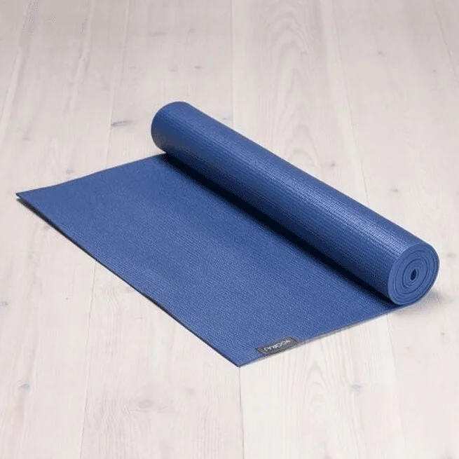 Универсальный коврик для йоги Blueberry Blue, 4 мм