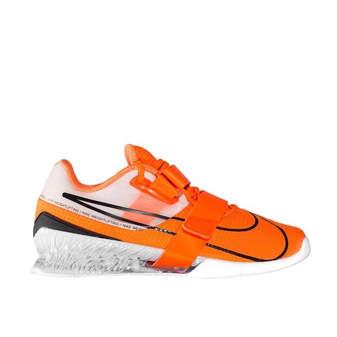 Nike Romaleos 4, полностью оранжевый