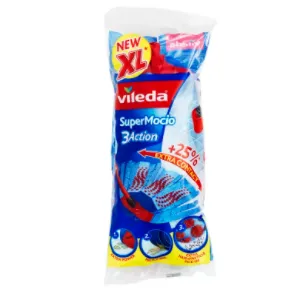 Сменная насадка для швабры Vileda SuperMocio 3Action