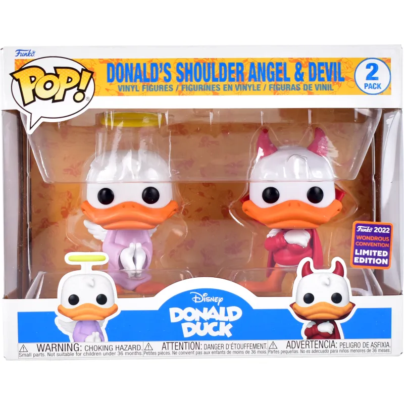 Фигурка Funko POP! 2 шт. Дональд Дак