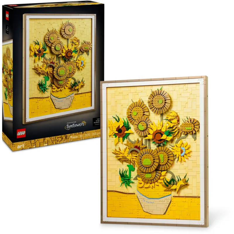 LEGO ART 31215 Винсент ван Гог – Подсолнухи