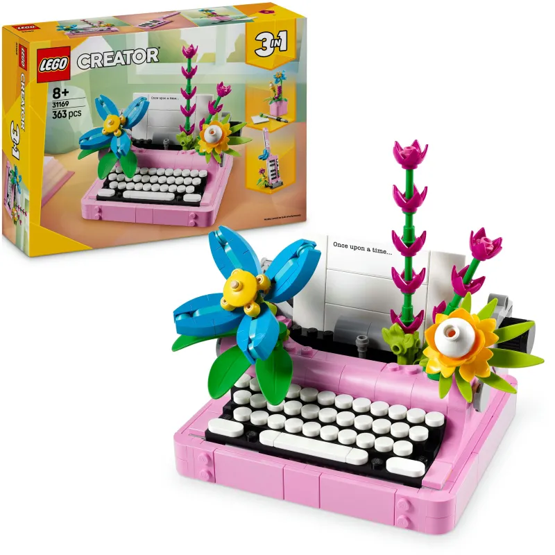 LEGO Creator 31169 Пишущая машинка и цветы