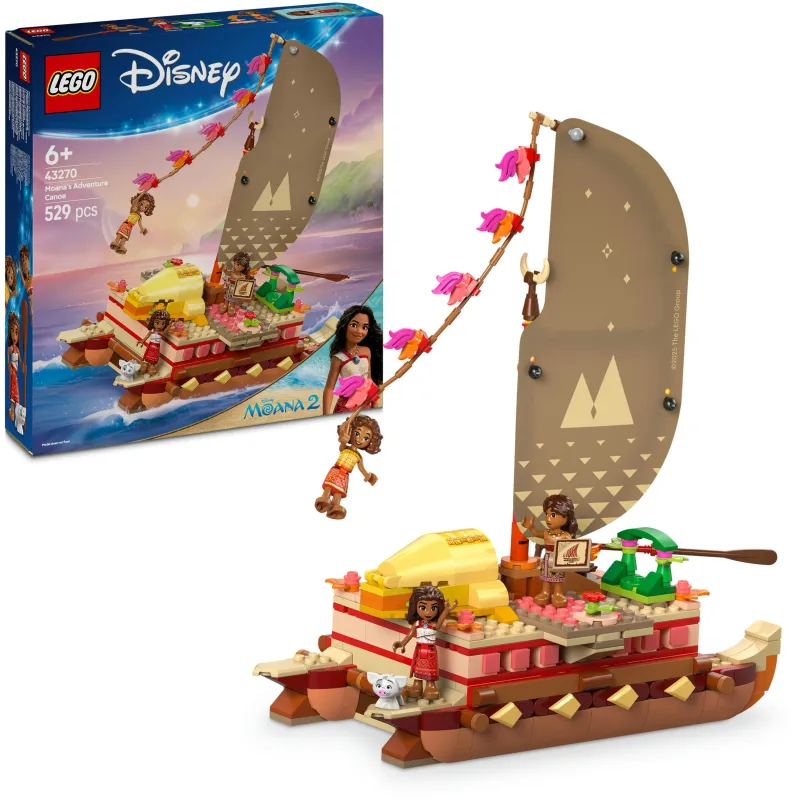 LEGO Disney Princess 43270 Путешествие на каноэ Ваяны