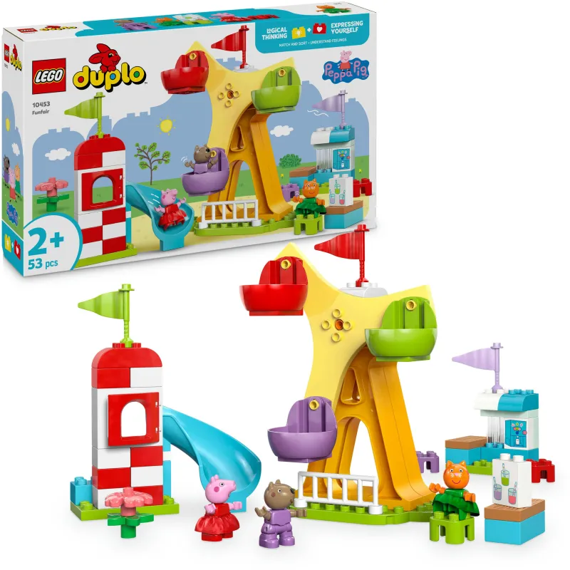 LEGO DUPLO Свинка Пеппа 10453 Парк аттракционов