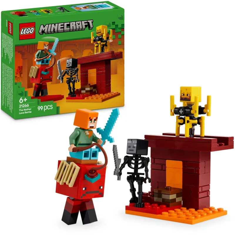 LEGO Minecraft 21266 Битва в лаве