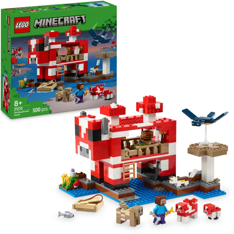 LEGO Minecraft 21270 Дом из грибо-коров