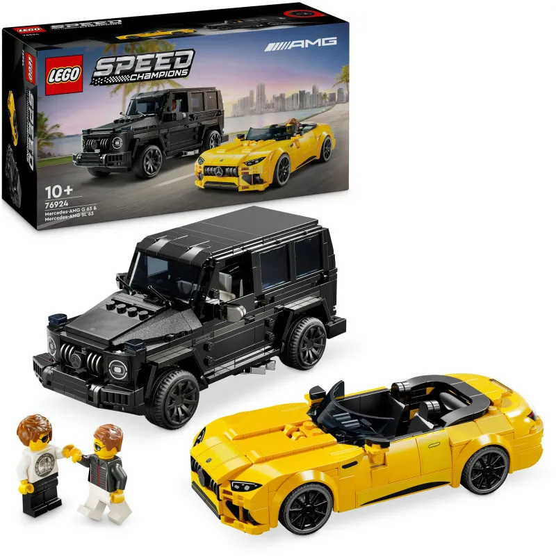 LEGO Speed Champions 76924 Mercedes-AMG G 63 и Mercedes-AMG SL 63
