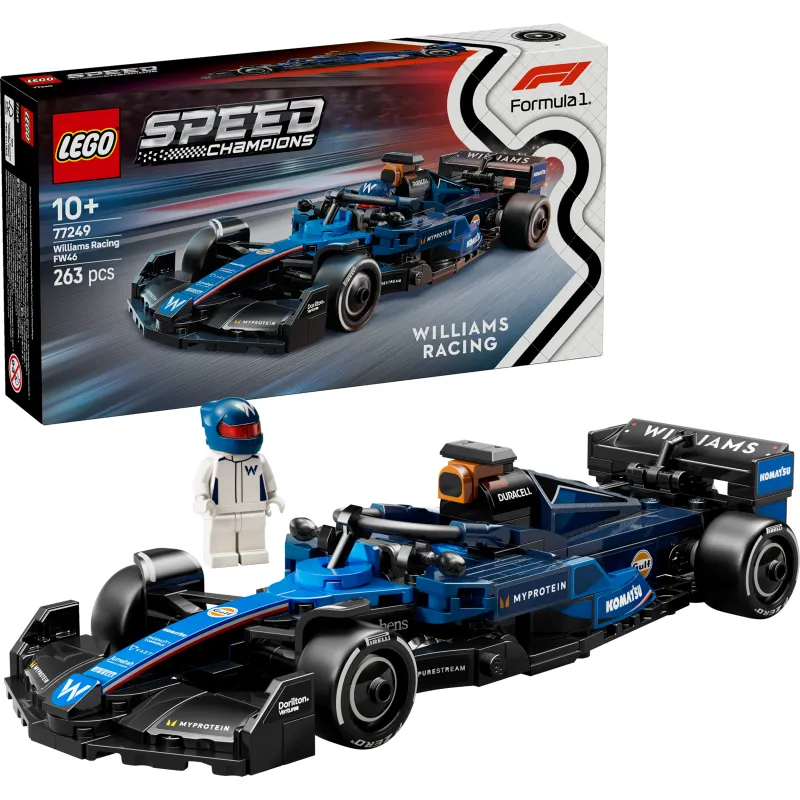 LEGO Speed Champions 77249 Williams Racing FW46 F1® гоночный автомобиль