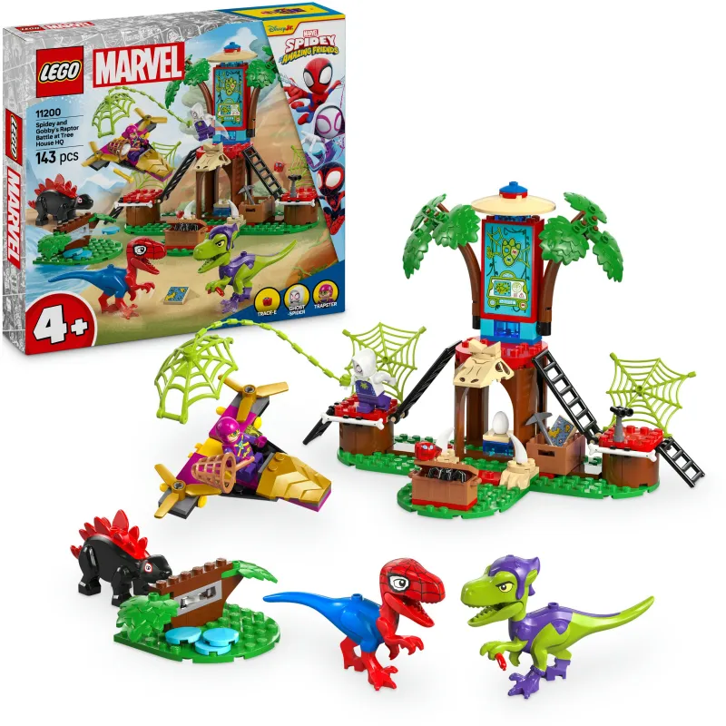LEGO Spidey 11200: Летний бой Спайди и Гобби на домике на дереве