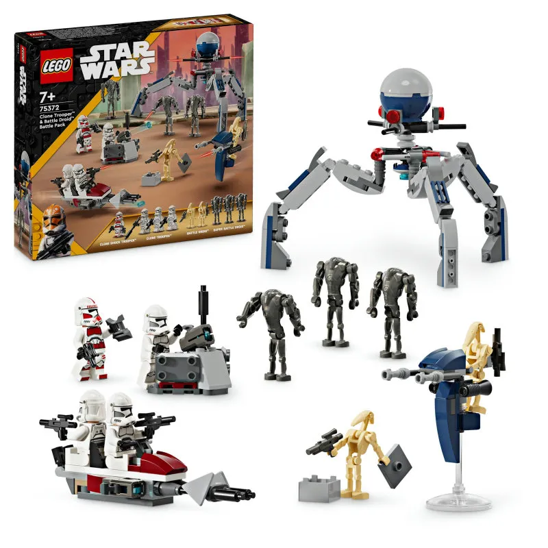 LEGO Star Wars 75372: Битва клонов и боевых дроидов