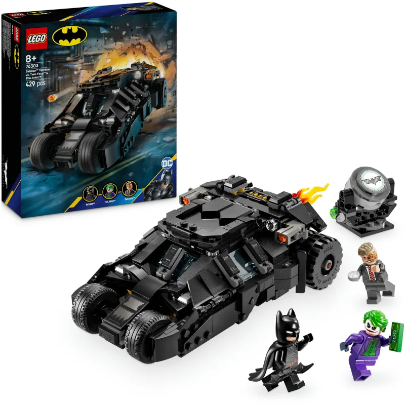 LEGO Super Heroes DC 76303 Batman™ Tumbler против Двуликого и Джокера