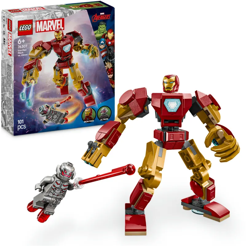 LEGO Super Heroes Marvel 76307 Железный человек против Ультрона