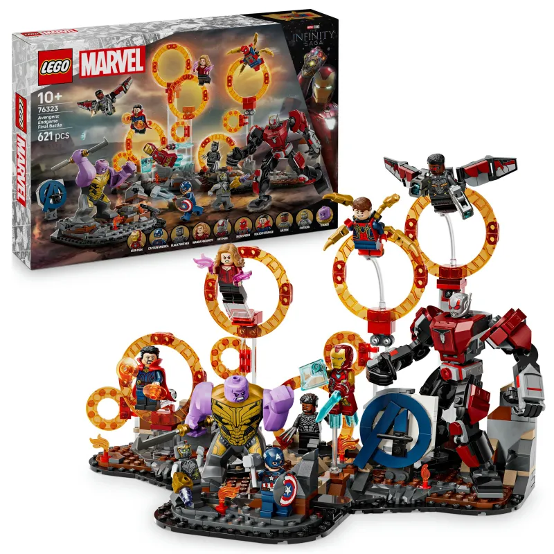 LEGO Super Heroes Marvel 76323 Мстители: Финал – Последняя битва