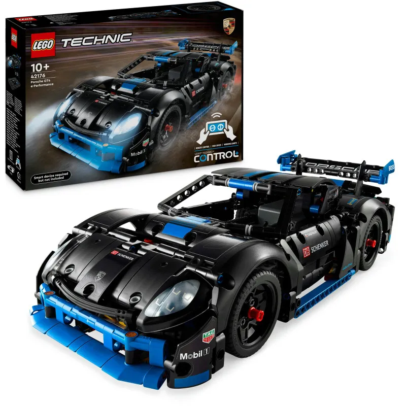 LEGO Technic 42176 Porsche GT4 e-Performance гоночный автомобиль