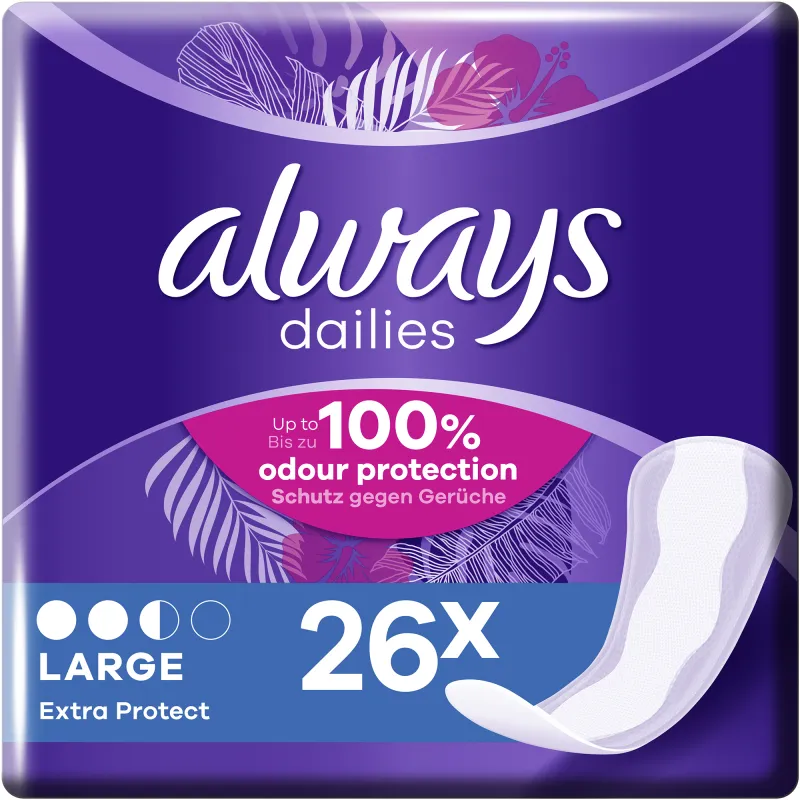 Прокладки ежедневные Always 26 шт Large
