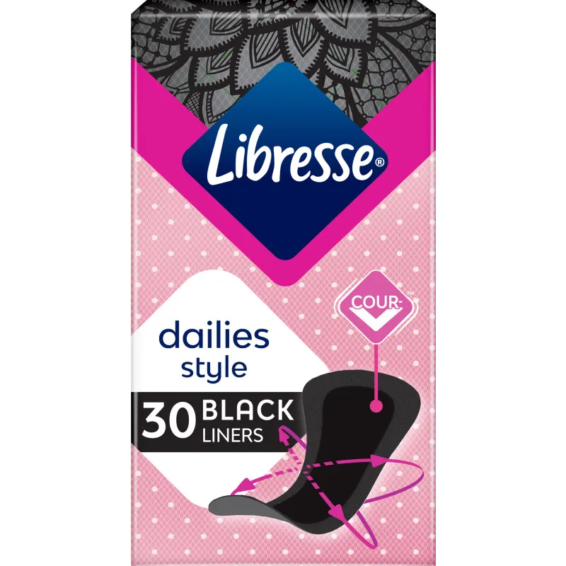 Прокладки Libresse 30 шт Regular Black