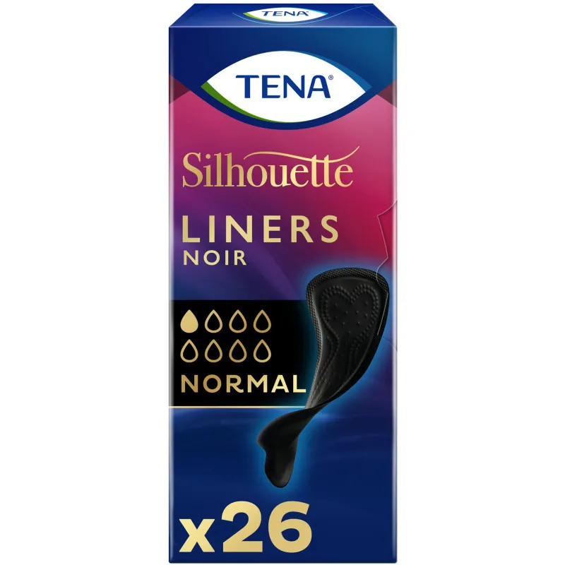 Прокладки Tena 26 шт Silhouette Noir Normal