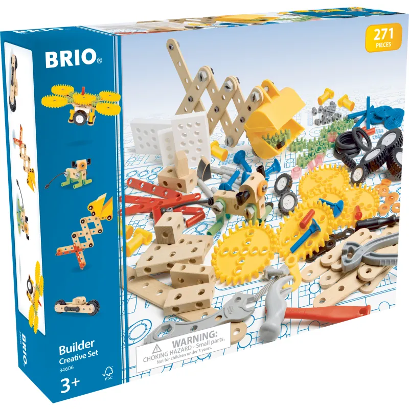 Большой строительный набор Brio Builder 34606