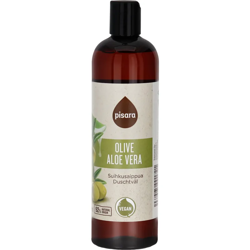 Гель для душа 400 мл Vegan Aloe & Olive Oil