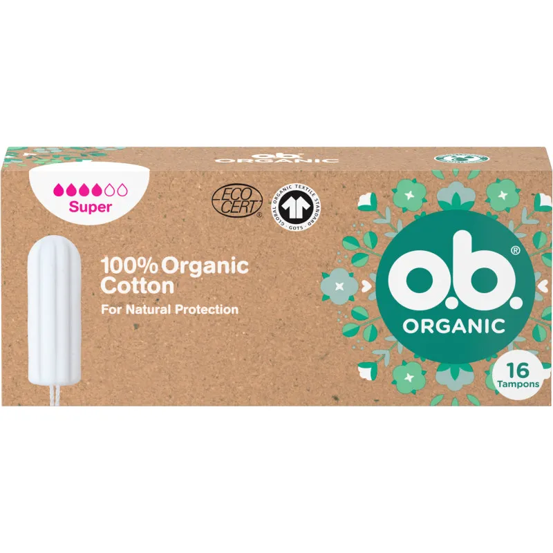 Тампоны o.b. 16 шт. Organic Super