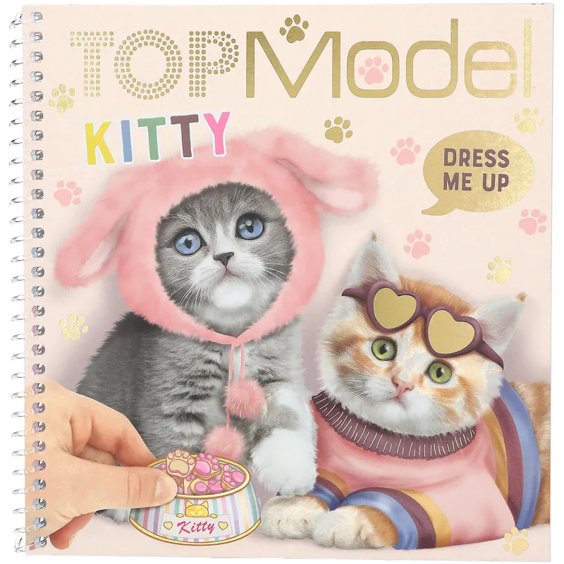 Альбом с наклейками TOPModel Dress Me Up Kitty