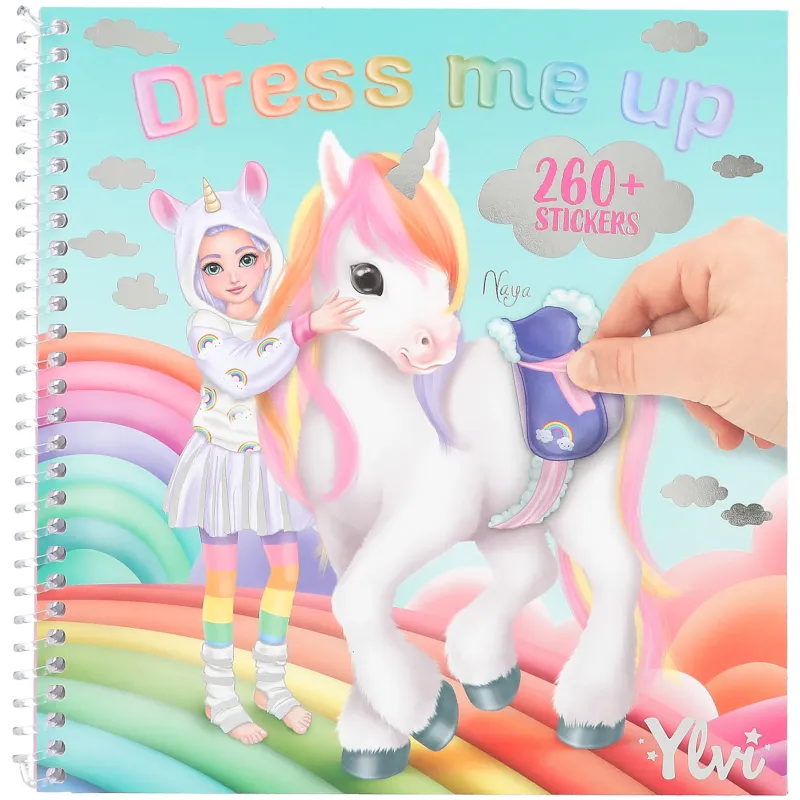 Книжка с наклейками Ylvi Dress Me Up