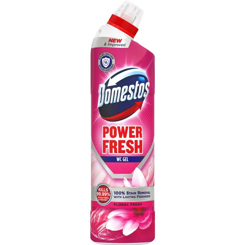 Средство для чистки туалета Domestos 750 мл Power Fresh Floral