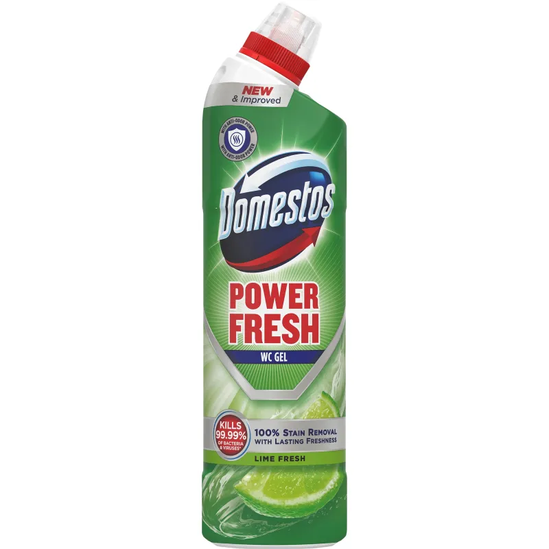 Средство для чистки туалета Domestos 750 мл Power Fresh Lime