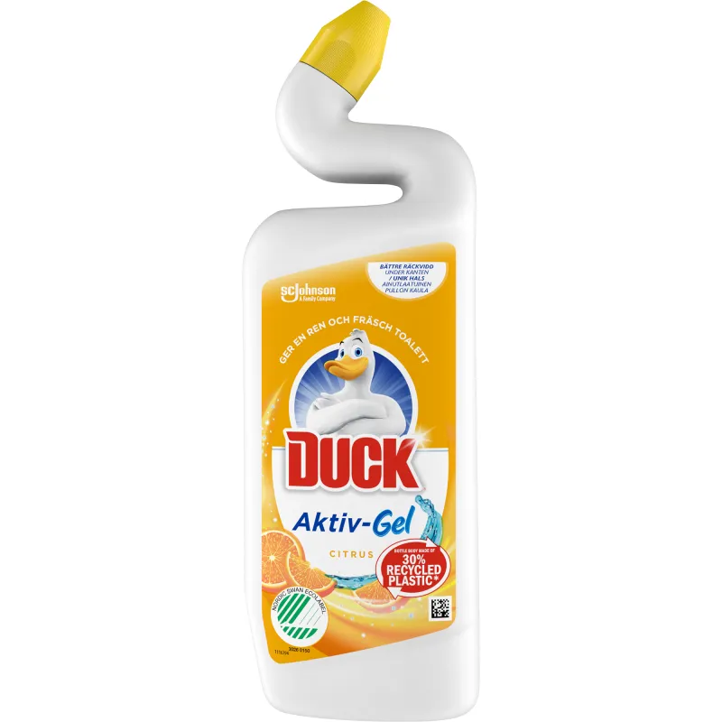 Средство для чистки унитазов Duck 750 мл Activ-Gel Citrus