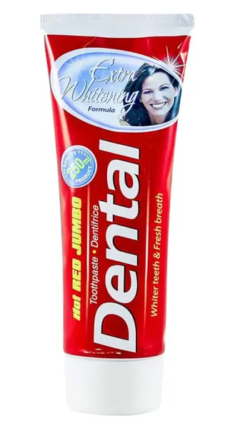 Dental Зубная паста red hot jumbo extra whitening 250 мл