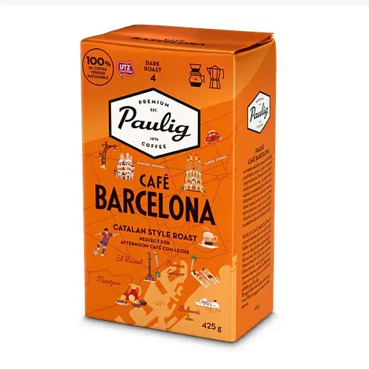 Кофе молотый Paulig Café Barcelona 425г ср/п 
