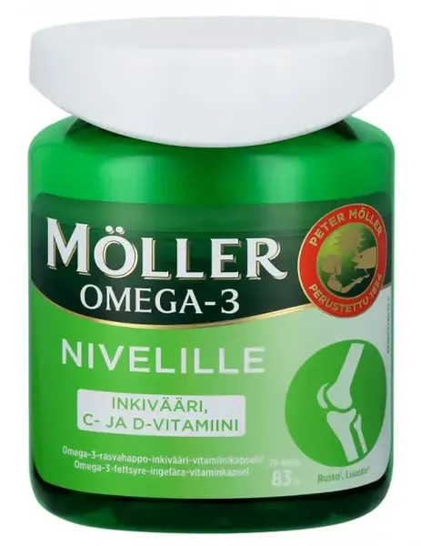 Möller для суставов Омега-3 имбирь 76 капсул, 7070866022747, с доставкой