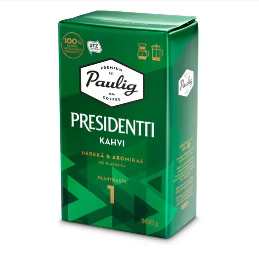 Кофе молотый Paulig Presidentti 500г ср/п
