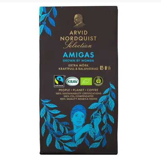 Кофе молотый Arvid Nordquist Selection Amigas 450г