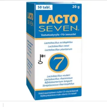 VITABALANS OY Lactoseven Молочнокислые бактерии, 50 таблеток